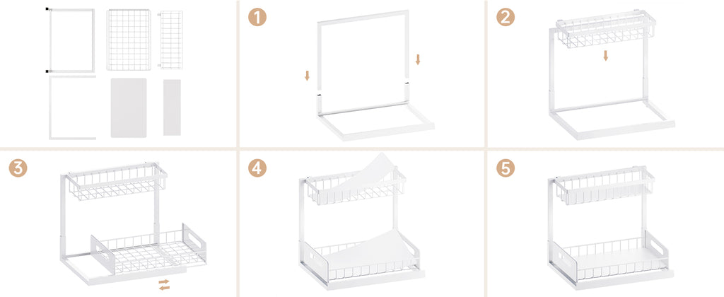 Slide & Store™ Home Organizer